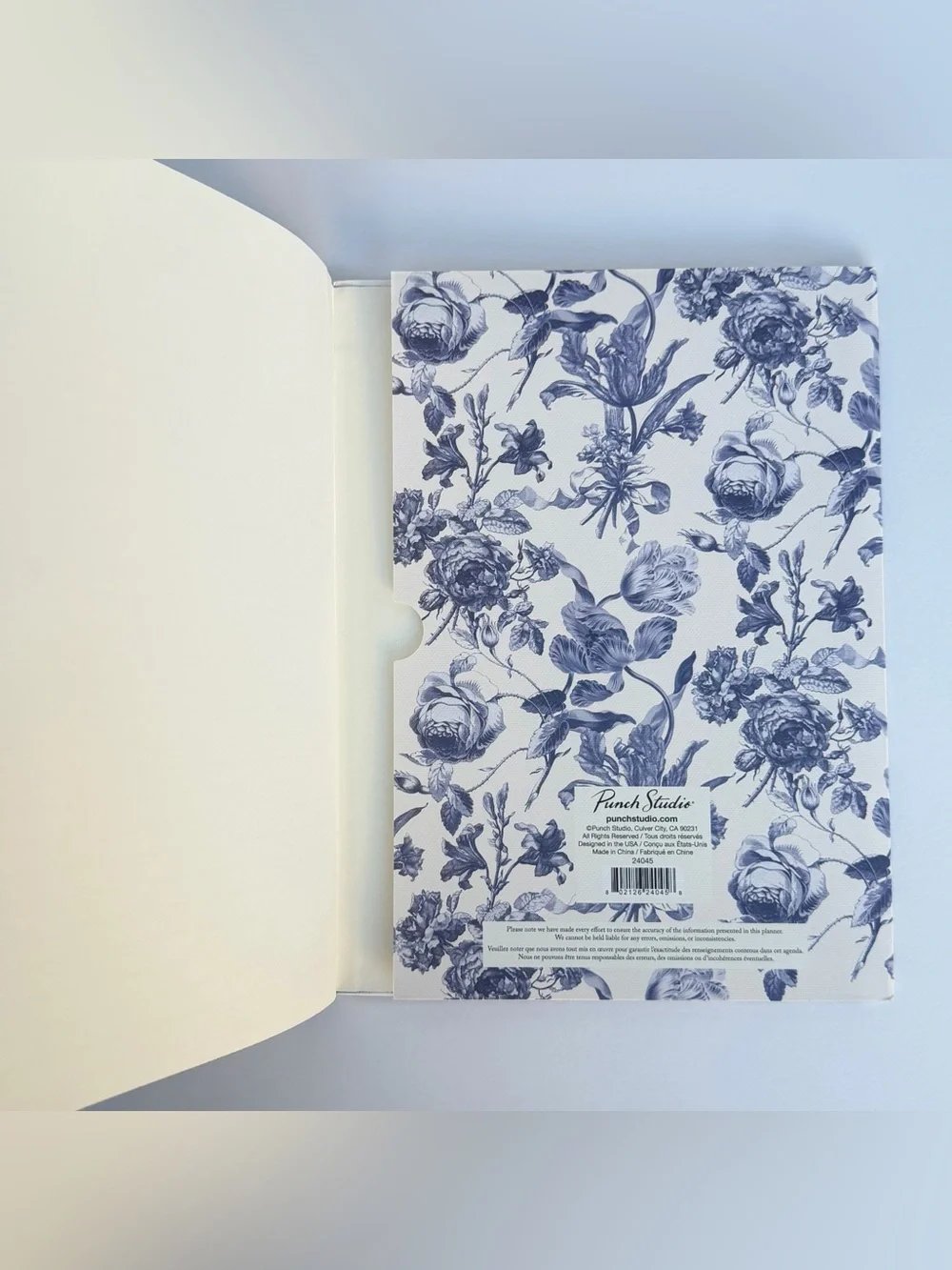 Punch Studio 17 months 2026-2027 Monthly Weekly Planner Journal (Floral Toile)